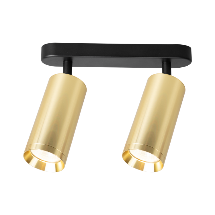 Oprawa Mica Spot Złoty 2xGU10 ML1146 Milagro