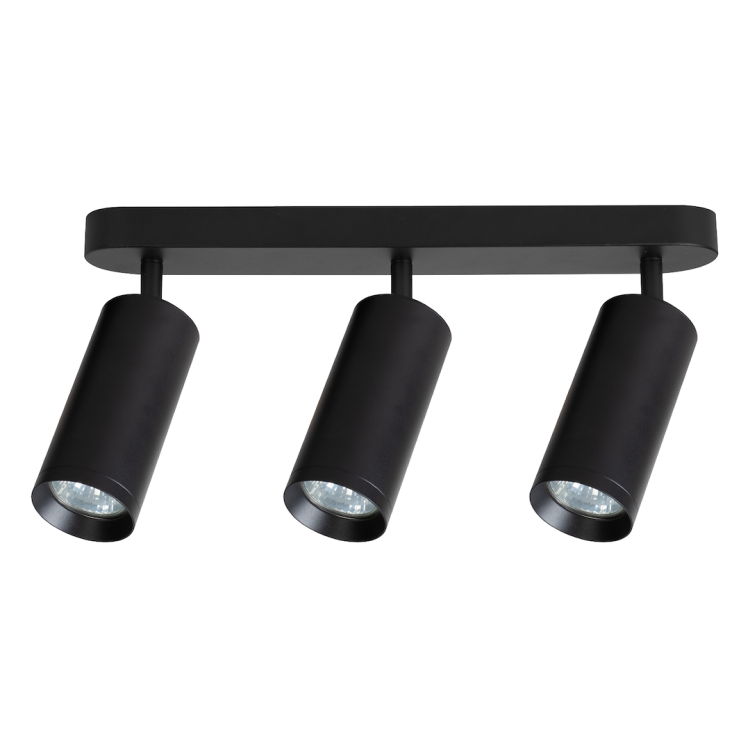 Oprawa Mica Spot Czarny 3xGU10 ML1147 Milagro