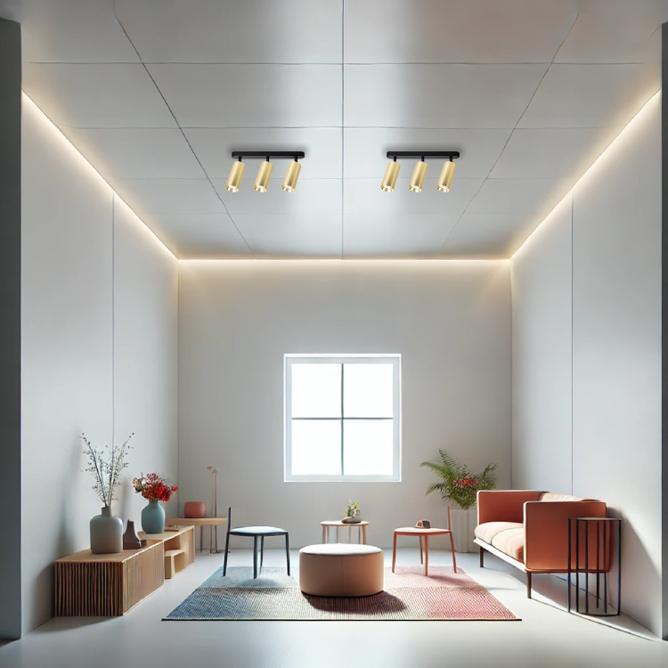 Oprawa Mica Spot Złoty 3xGU10 ML1149 Milagro