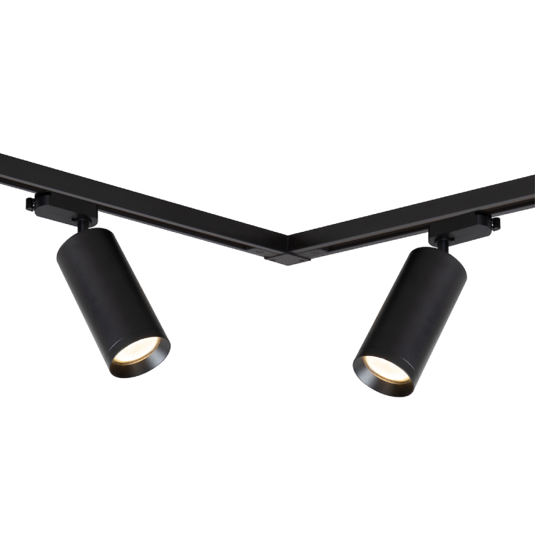 Zestaw Mica Track Czarny 4xGU10 1,5m ML1150 Milagro Szynoprzewód Szyna