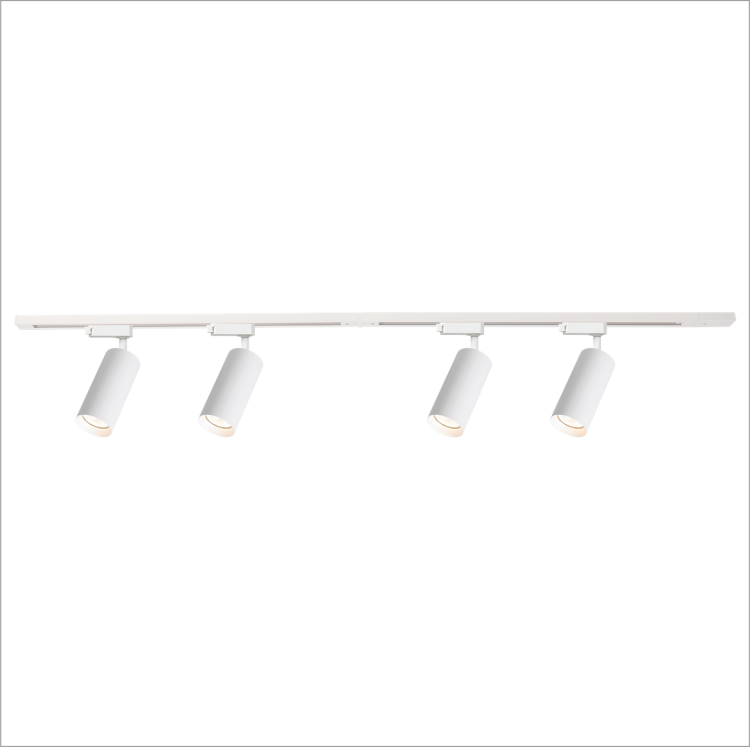 Zestaw Mica Track Biały 4xGU10 1,5m ML1151 Milagro Szynoprzewód Szyna