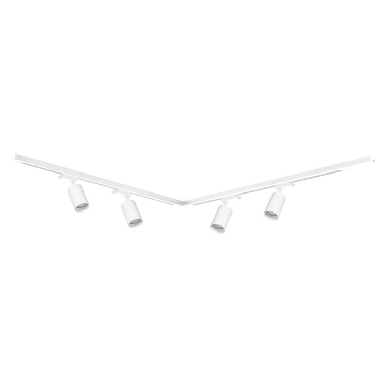 Zestaw Pipe Track Biały 4xGU10 1,5m ML1166 Milagro Szynoprzewód Szyna