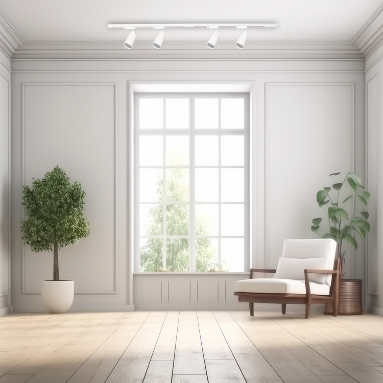 Zestaw Pipe Track Biały 4xGU10 1,5m ML1166 Milagro Szynoprzewód Szyna