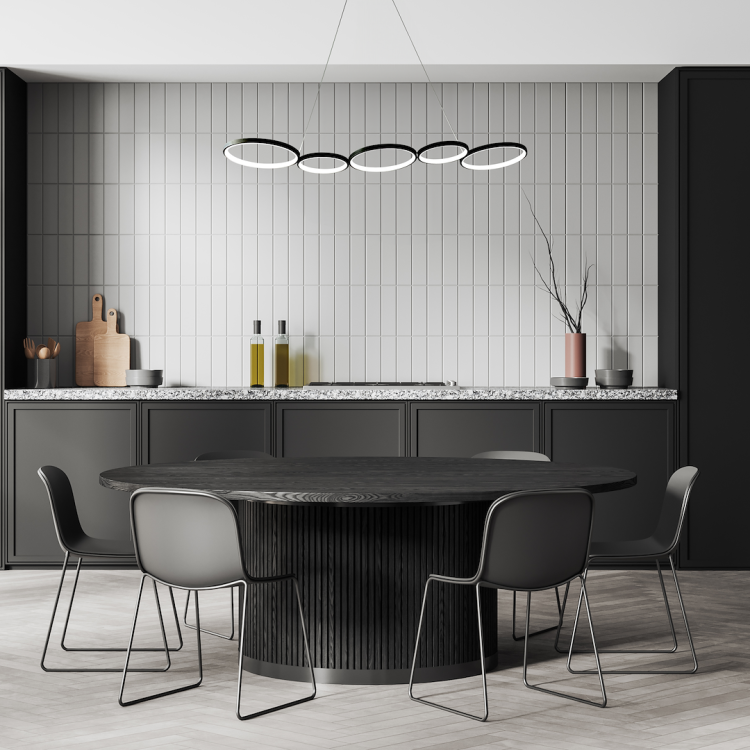 Lampa wisząca OLYMPIA BLACK 50W LED ML1175 Milagro