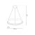 Lampa wisząca ORBITA 52W LED ML1186 Milagro