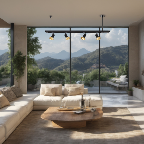 Zawiesie Zasilające Prowadnica Track Czarny 3-Obwodowy ML1193 Milagro