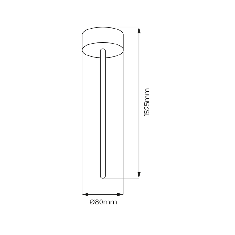 Zawiesie Zasilające Prowadnica Track Czarny 3-Obwodowy ML1193 Milagro