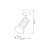 Oprawa Tulip Spot Czarny 1xGU10 ML1203 Milagro