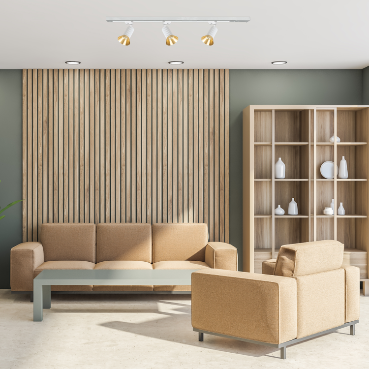 Oprawa Tulip Track Biały 1xGU10 ML1206 Milagro