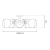 Lampa sufitowa OSLO 5xE27 ML1274 Milagro