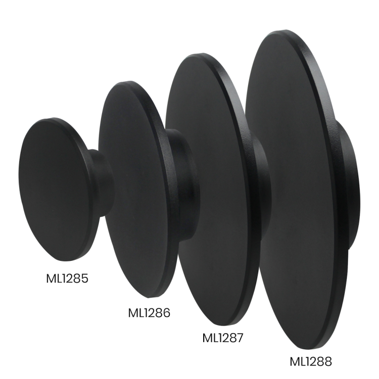 Kinkiet Disk 9W 3CCT IP65 Czarny ML1285 Milagro
