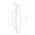 Kinkiet Disk 12W 3CCT IP65 Czarny ML1286 Milagro
