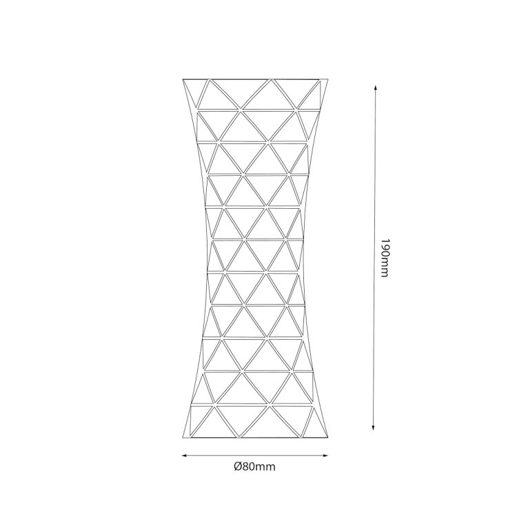 Lampka nocna Tower 1W RGBW ML1290 Milagro