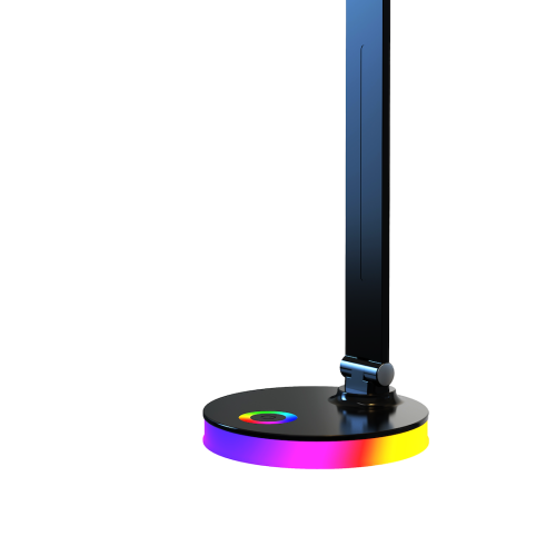 Lampka biurkowa Bruno Black 5W LED RGB ML1628 Milagro