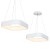LAMPA WISZĄCA ASTRO WHITE 40W LED 4000K ML1853 Milagro