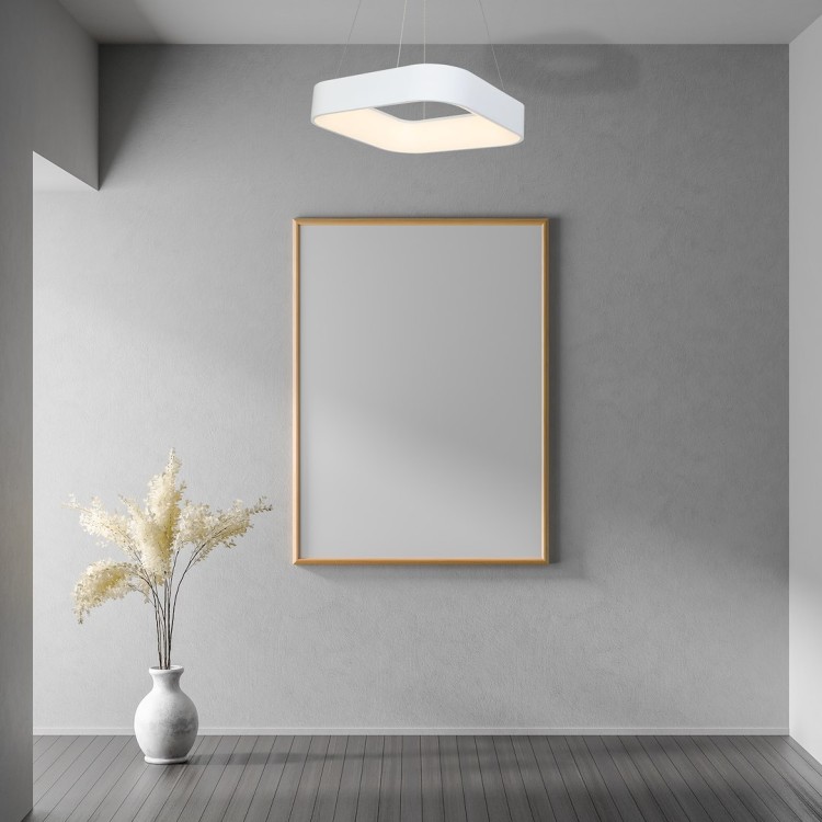 LAMPA WISZĄCA ASTRO WHITE 40W LED 4000K ML1853 Milagro