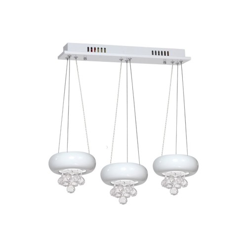 LAMPA WISZĄCA LUX BIANCO 3X6W LED ML862 Milagro