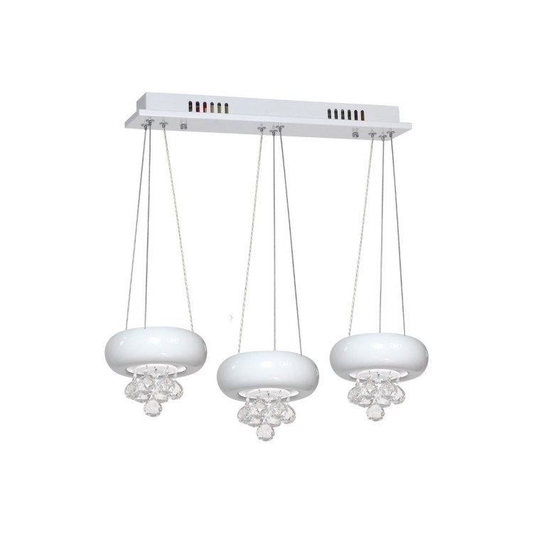 LAMPA WISZĄCA LUX BIANCO 3X6W LED ML862 Milagro