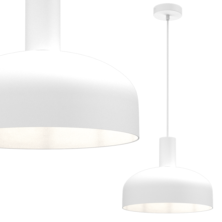 Lampa wisząca VISBY WHITE 1xE27 MLP1552 Milagro
