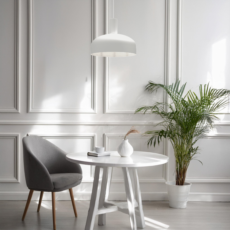 Lampa wisząca VISBY WHITE 1xE27 MLP1552 Milagro