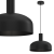 Lampa wisząca VISBY BLACK 1xE27 MLP1553 Milagro