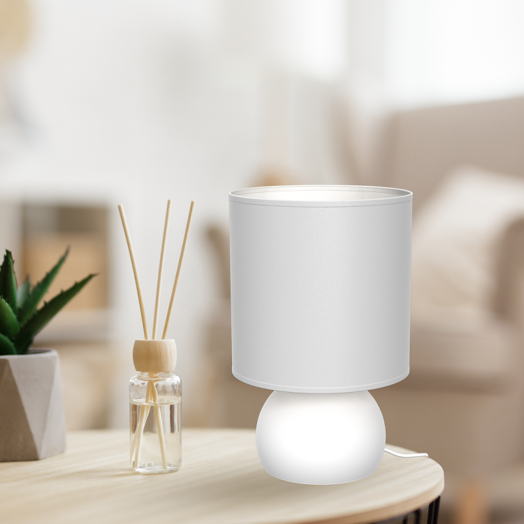 Lampka nocna VICKY WHITE 1xE27 MLP8900 Milagro
