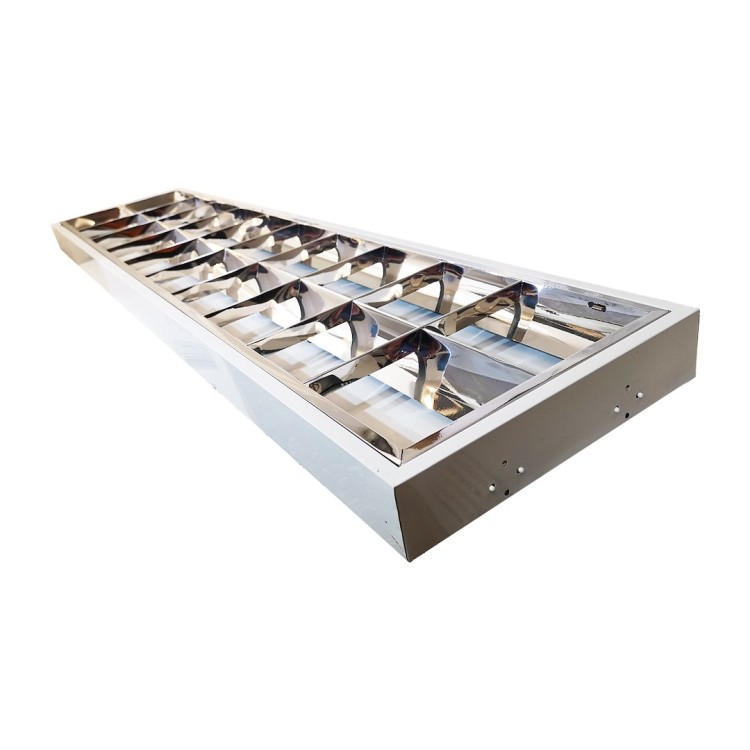 OPRAWA RASTROWA NATYNKOWA 2x120cm POD ŚWIETLÓWKĘ LED EKR3133 Eko-Light