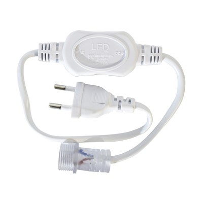 PRZEWÓD ZASILAJĄCY DO WĘŻA LED 220V EK659 Eko-Light