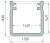 Profil do LED Aluminiowy Srebrny Typ Y 2m + Klosz mleczny EKPR0118 Eko-Light