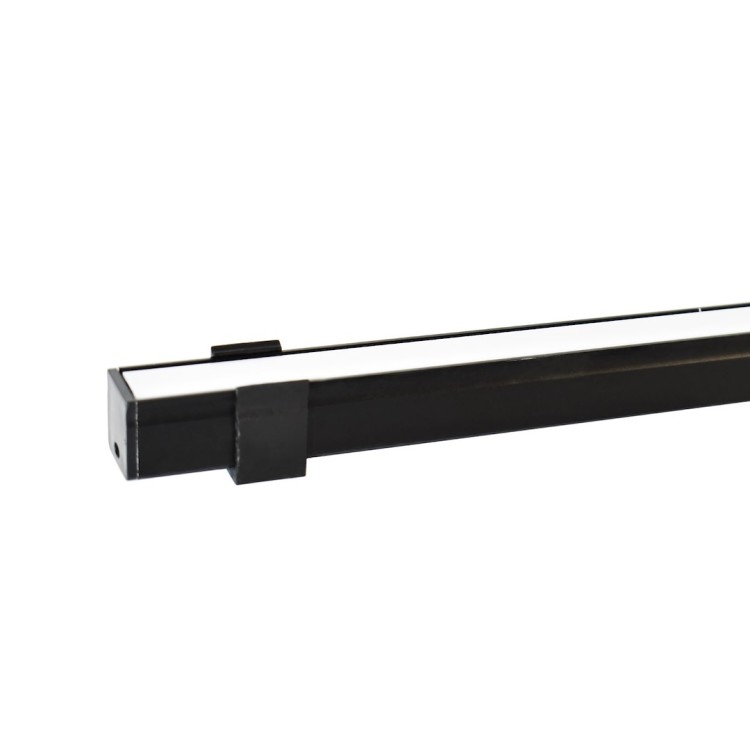 Profil do LED Aluminiowy Czarny Typ Y 1m + Klosz mleczny EKPR6336 Eko-Light