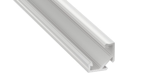 Profil do LED Aluminiowy Narożny Biały Typ C 1m + Klosz mleczny EKPR9320 Eko-Light