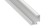 Profil do LED Aluminiowy Narożny Biały Typ C 1m + Klosz mleczny EKPR9320 Eko-Light
