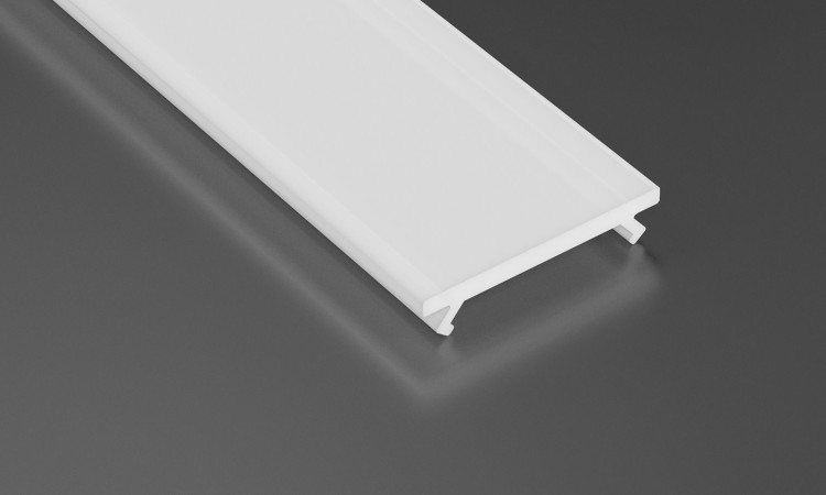 Profil do LED Aluminiowy Narożny Biały Typ C 1m + Klosz mleczny EKPR9320 Eko-Light