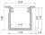 Profil do LED Aluminiowy Biały Typ G 1m + Klosz mleczny EKPR8774 Eko-Light