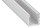 Profil do LED Aluminiowy Biały Typ Y 1m + Klosz mleczny EKPR8767 Eko-Light