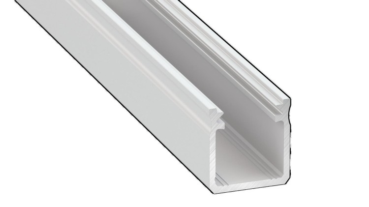 Profil do LED Aluminiowy Biały Typ Y 1m + Klosz mleczny EKPR8767 Eko-Light