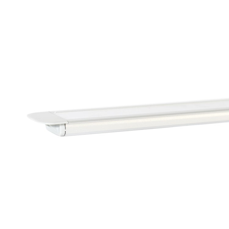 Profil do LED Aluminiowy Biały Typ Z 1m + Klosz mleczny EKPR1041 Eko-Light