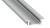 Profil do LED Aluminiowy Srebrny Typ Z 2m + Klosz mleczny EKPR0095 Eko-Light