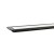 Profil do LED Aluminiowy Czarny Typ Z 1m + Klosz mleczny EKPR6381 Eko-Light