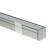 Profil do LED Aluminiowy Srebrny Typ Y 1m + Klosz mleczny EKPR6542 Eko-Light