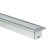 Profil do LED Aluminiowy Srebrny Typ G 1m + Klosz mleczny EKPR6559 Eko-Light