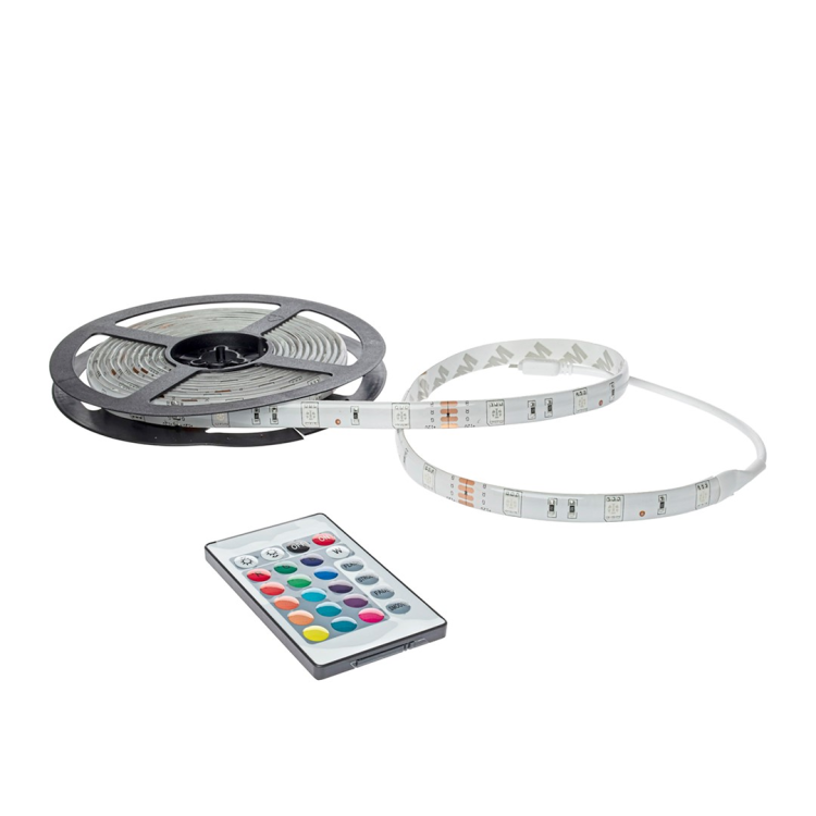 Zestaw LED Taśma RGB 3m IP65 Sterownik + Pilot EKZ2857 Eko-Light