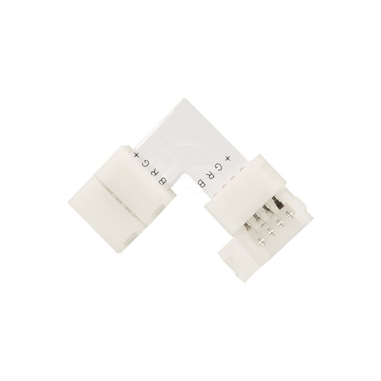 Złączka LED RGB 10mm. Kształt:  L EKPZ029 Eko-Light