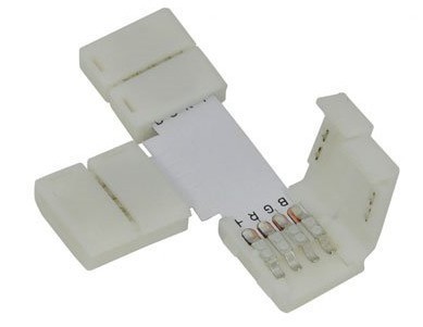 Złączka LED RGB 10mm. Kształt: T EKPZ050 Eko-Light
