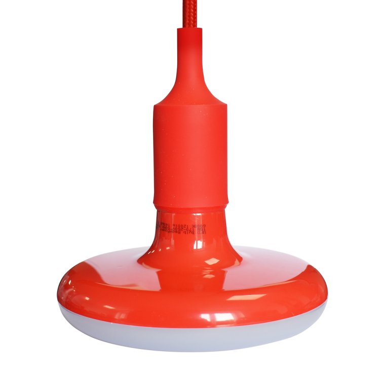 ŻARÓWKA UFO 15W LED CZERWONA+ KABEL W OPLOCIE EKZA1566 Eko-Light
