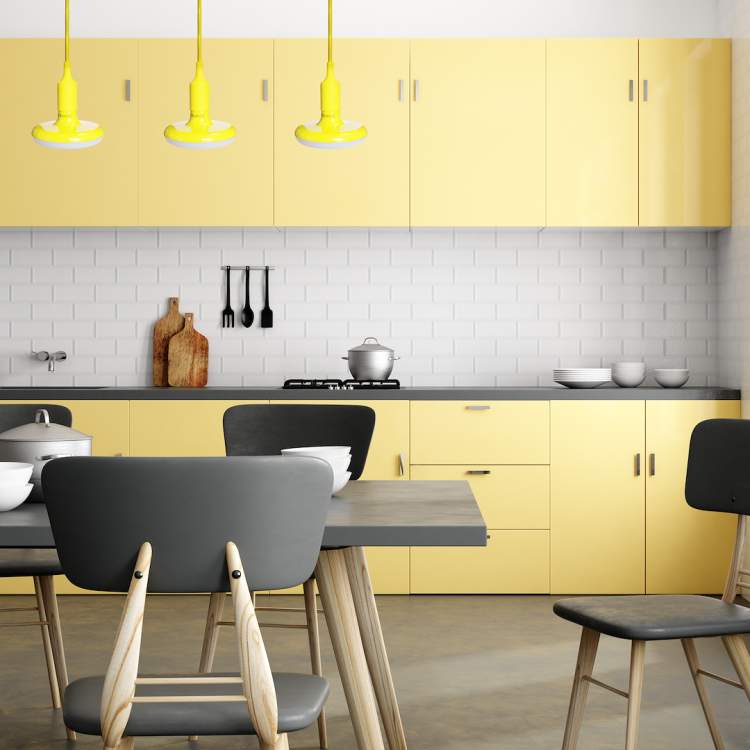 ŻARÓWKA UFO 15W LED ŻÓŁTA + KABEL W OPLOCIE EKZA1559 Eko-Light