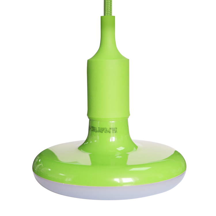 ŻARÓWKA UFO 15W LED ZIELONA + KABEL W OPLOCIE EKZA1573 Eko-Light