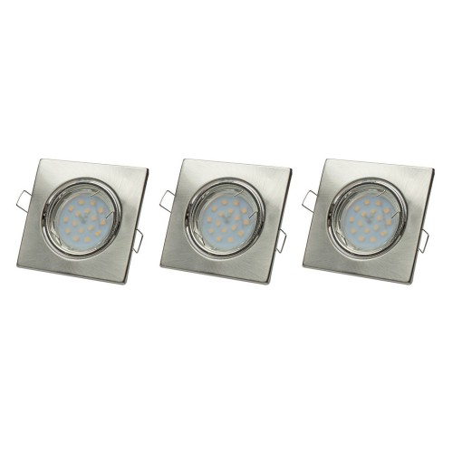 ZESTAW OCZEK KWADRATOWYCH 3x5W GU10 EKZ2697 Eko-Light