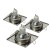 ZESTAW OCZEK KWADRATOWYCH 3x5W GU10 EKZ2697 Eko-Light