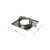 ZESTAW OCZEK KWADRATOWYCH 3x5W GU10 EKZ2697 Eko-Light